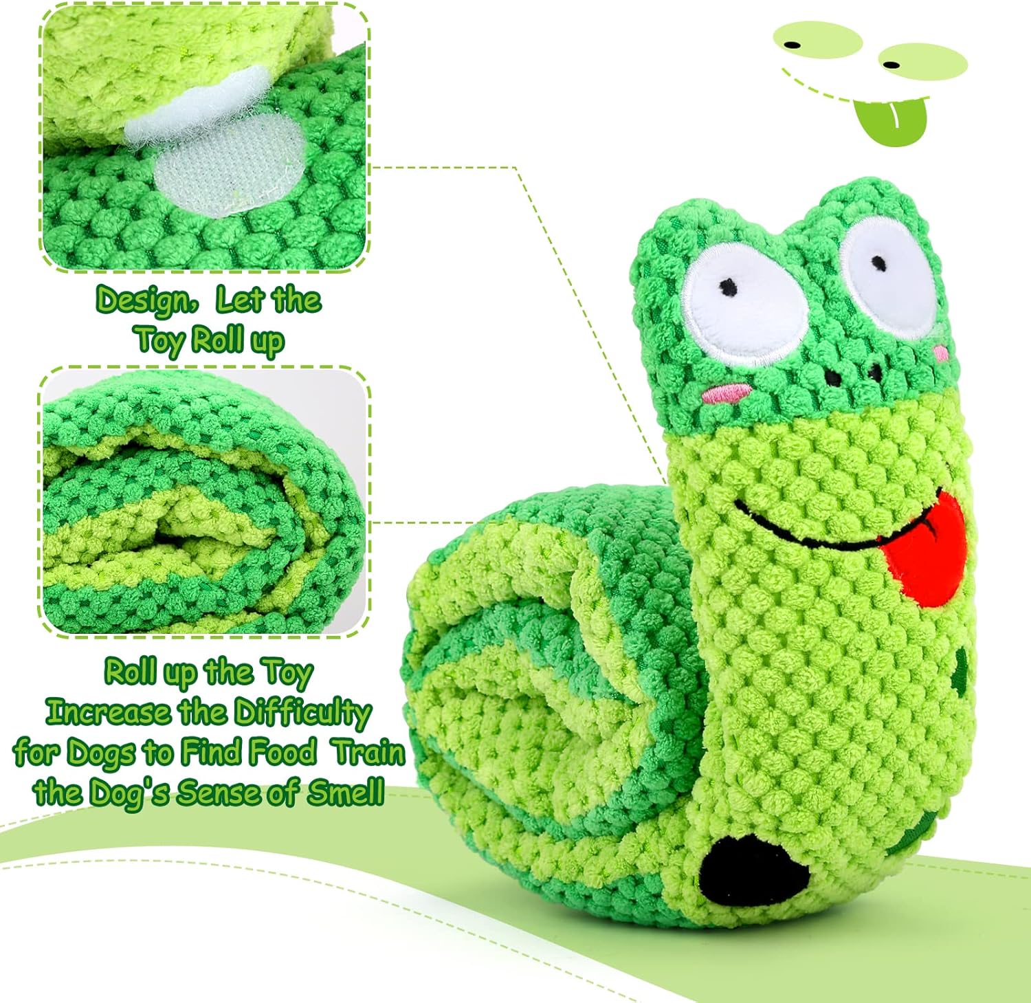 Interactive Dog Puzzle Toy | Squeak & Snuffle Training for Small, Medium & Large Dogs