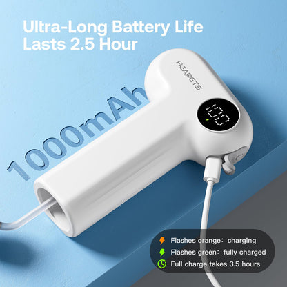 Electric Dog Shampoo Dispenser with Shampoo Brush, Shampoo Foamer for Dogs Bathing, Massaging and Grooming, Two Foaming Modes, Rechargeable Dog Foam Sprayer for Short and Long Haired Pet