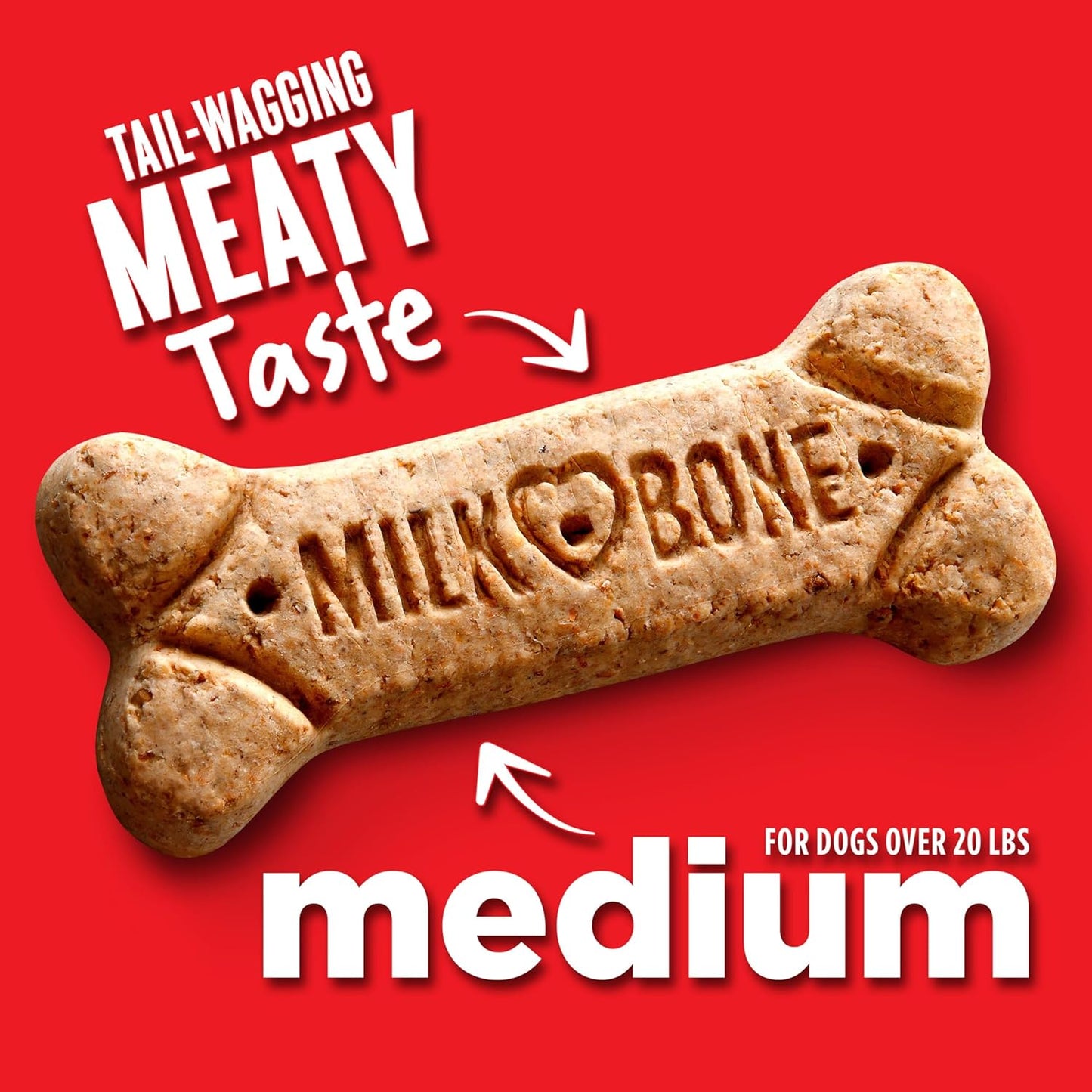 Milk-Bone Original Dog Treats Biscuits for Medium Dogs