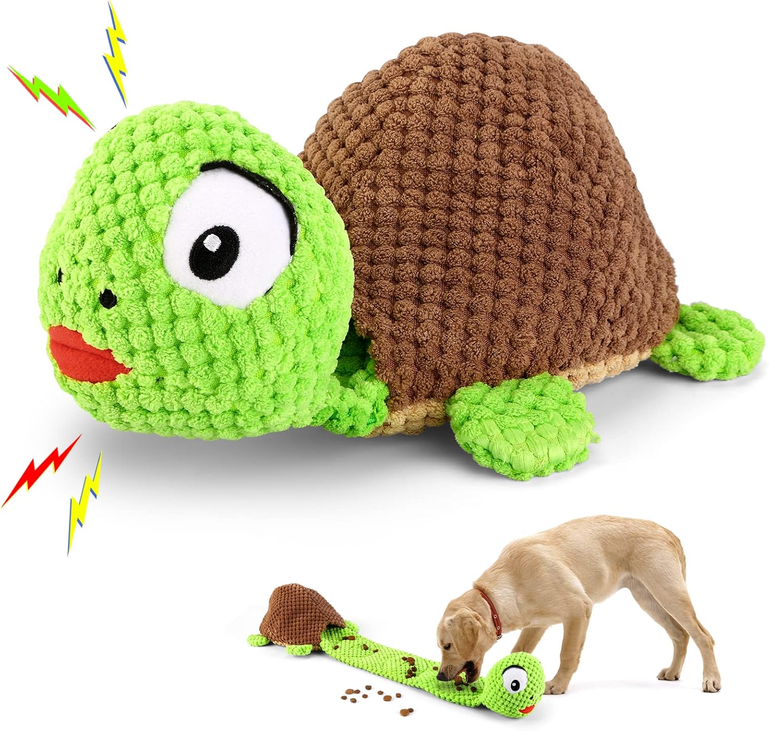 Interactive Dog Puzzle Toy | Squeak & Snuffle Training for Small, Medium & Large Dogs