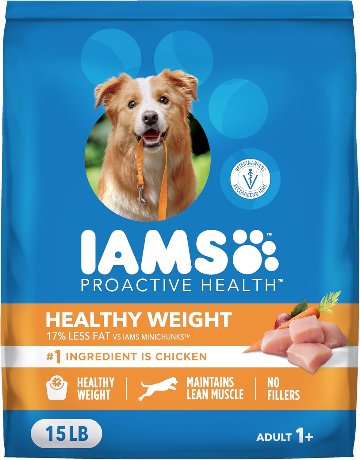Proactive Health Healthy Weight Control Adult Dry Dog Food with Real Chicken, 7 Lb. Bag