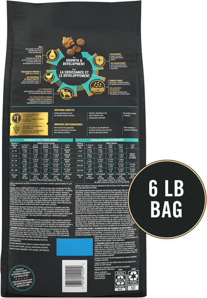 High Protein Puppy Food Shredded Blend Chicken & Rice Formula - 6 Lb. Bag