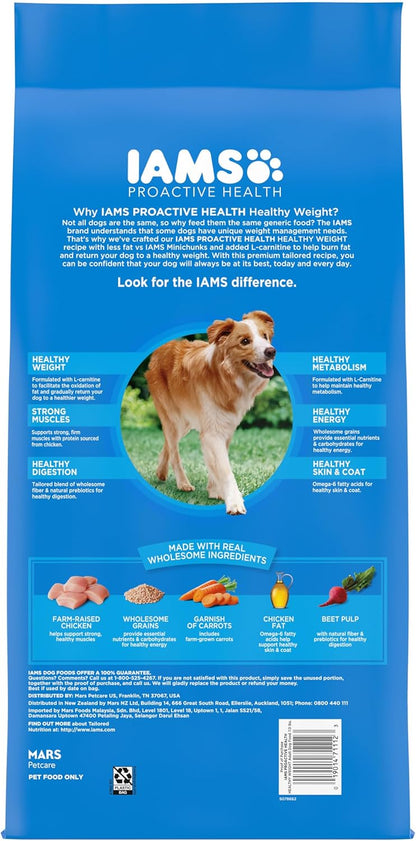 Proactive Health Healthy Weight Control Adult Dry Dog Food with Real Chicken, 7 Lb. Bag