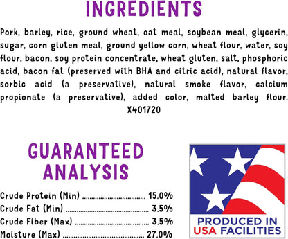 Purina Beggin' Strips With Real Bacon, Fun Size Original Bacon Flavor - 25 oz. Pouch