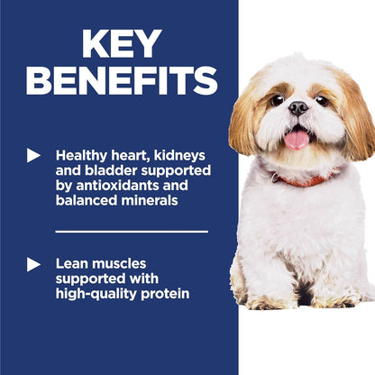 Adult 7+, Senior Adult 7+ Premium Nutrition, Small Kibble, Dry Dog Food, Chicken, Brown Rice, & Barley, 15 Lb Bag