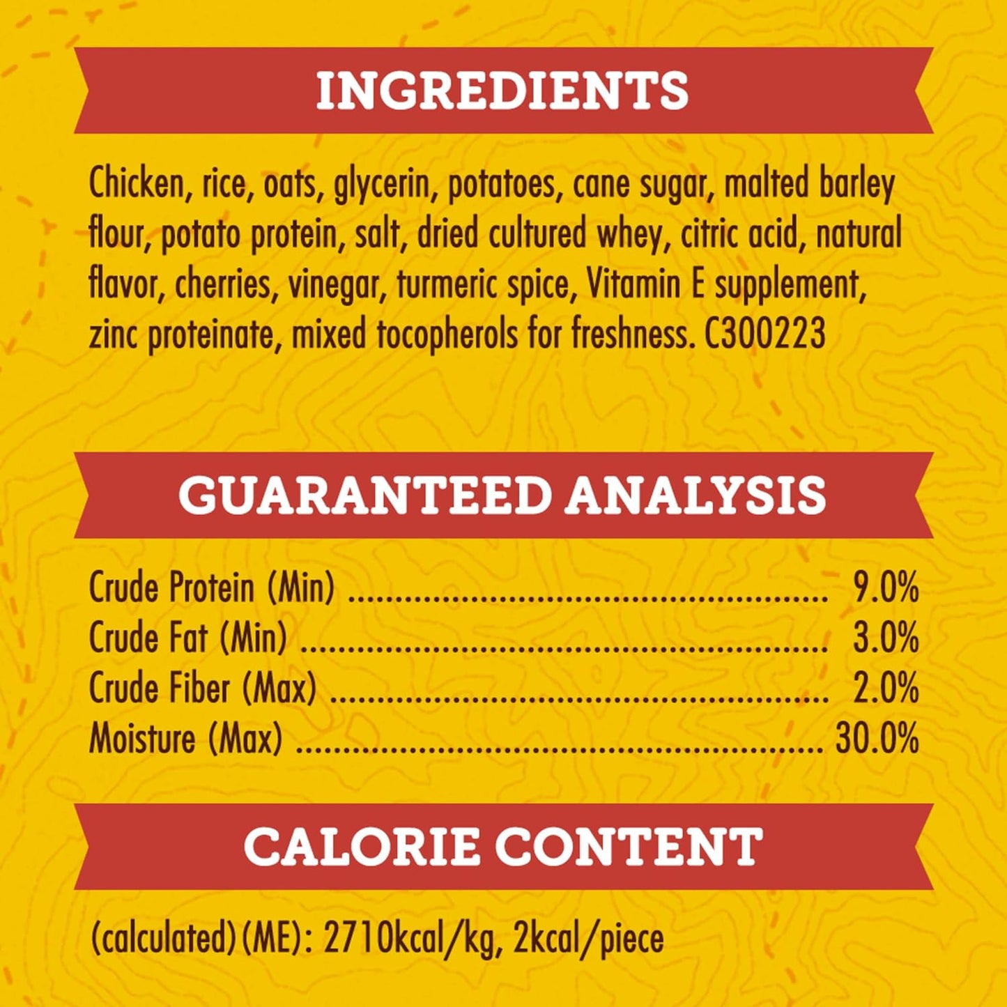 , Treats Mini Naturals Chicken Recipe, 6 Ounce (Pack of 2)