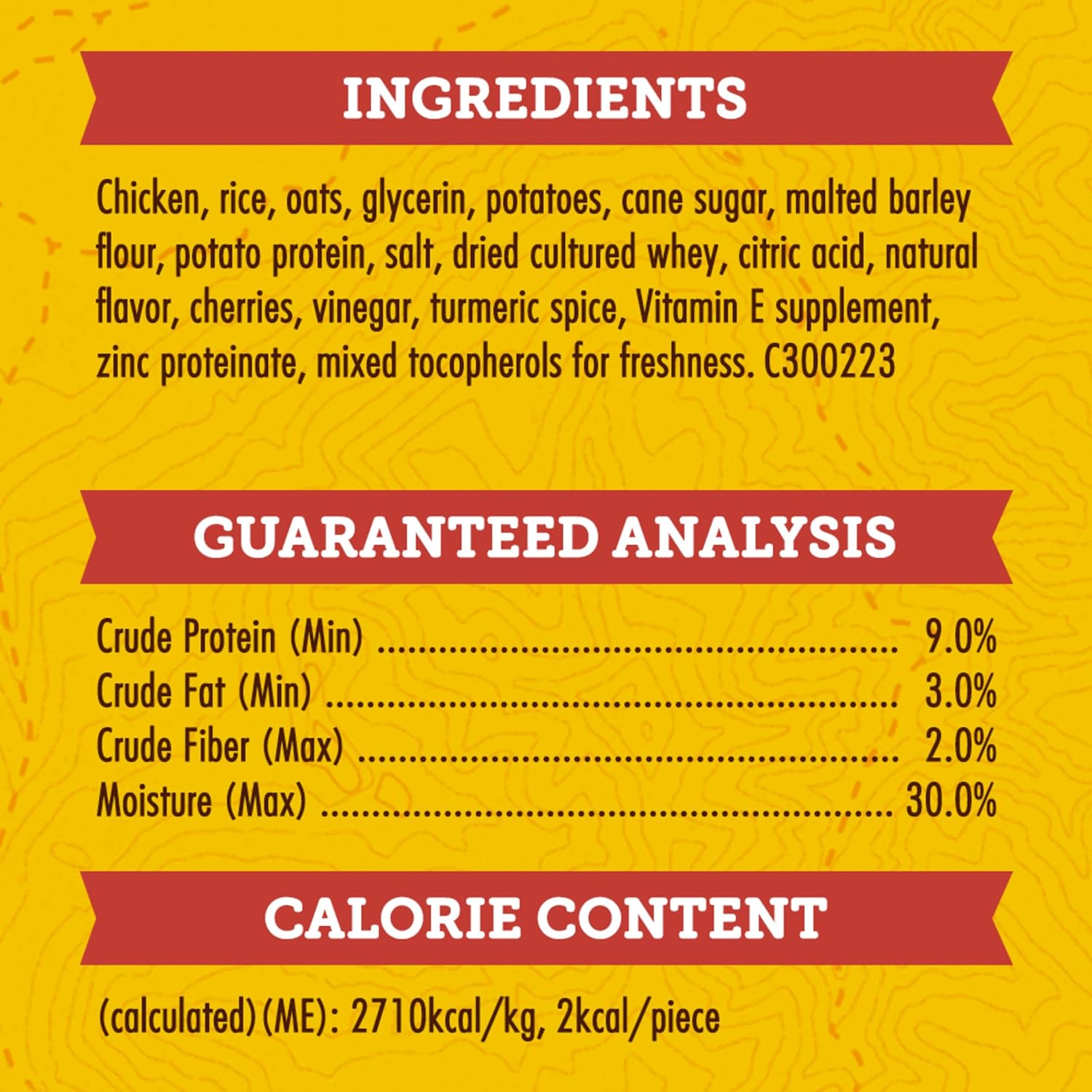 , Treats Mini Naturals Chicken Recipe, 6 Ounce (Pack of 2)