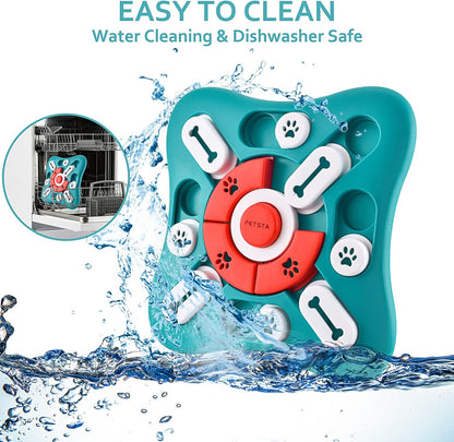 Dog Puzzle Toys - Interactive, Mentally Stimulating Toys for IQ Training & Brain Stimulation - Gift for Puppies, Cats, Dogs