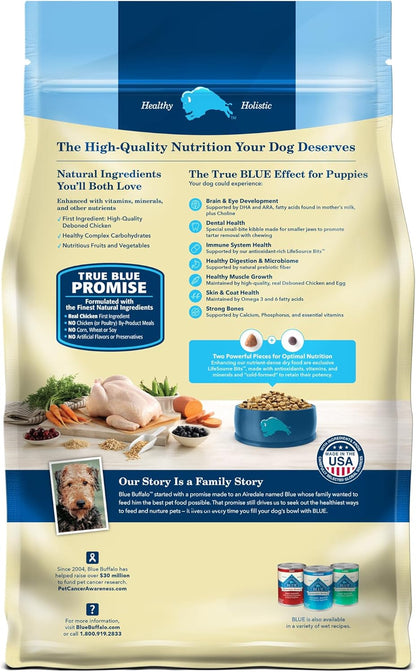 Life Protection Formula Puppy Dry Dog Food with DHA and ARA, Made with Natural Ingredients, Chicken & Brown Rice Recipe, 15-Lb Bag