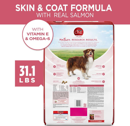 Purina ONE Natural, Sensitive Stomach Dry Dog Food, +Plus Skin & Coat Formula 