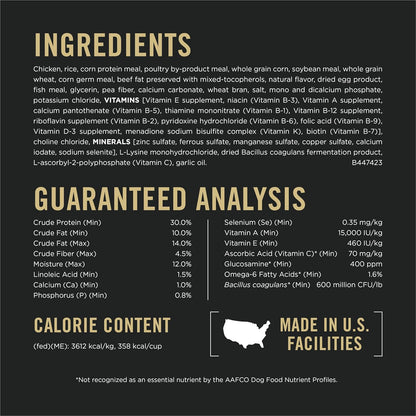 Small Breed Weight Management Dry Dog Food, Shredded Blend Chicken and Rice Formula - 6 Lb. Bag