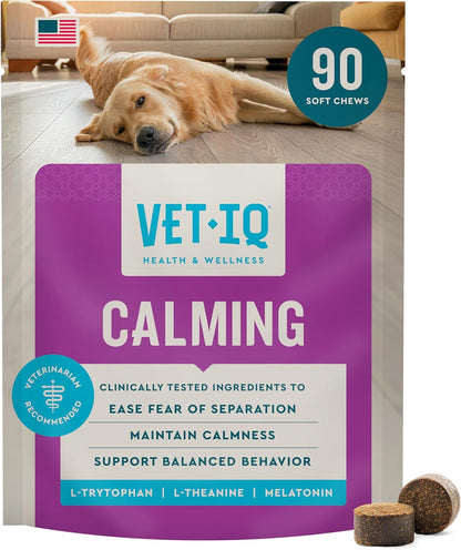 Calming Support Chews for Dogs, Anxiety Relief, 120Ct