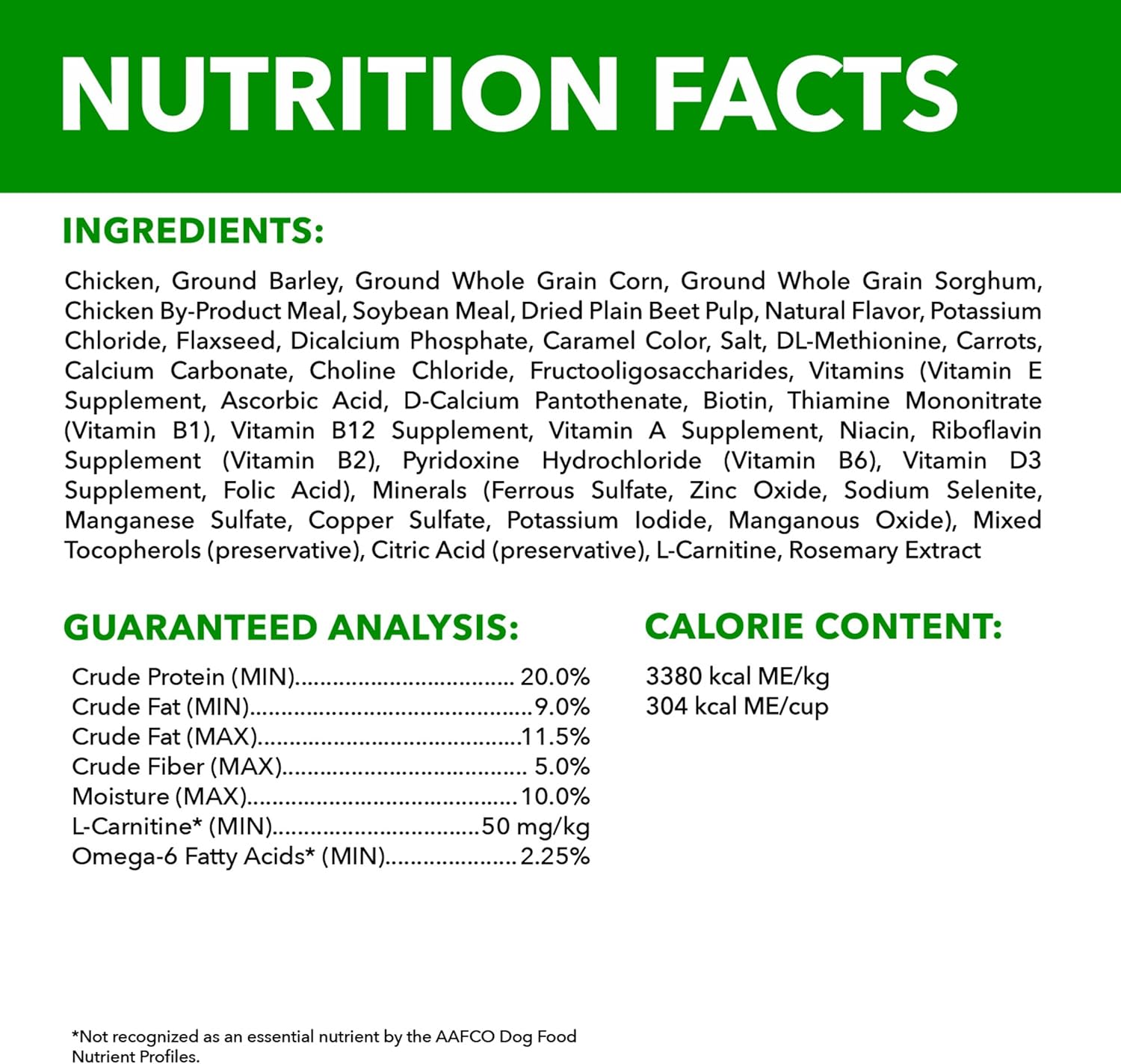 Proactive Health Healthy Weight Control Adult Dry Dog Food with Real Chicken, 7 Lb. Bag