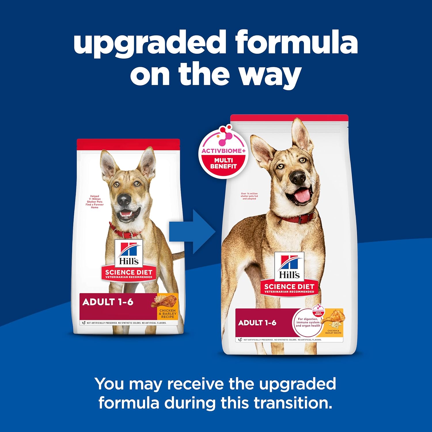 Adult 1-6, Adult 1-6 Premium Nutrition, Dry Dog Food, Chicken & Barley, 15 Lb Bag