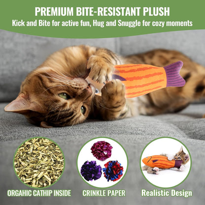 Cat Toys Variety Pack for Kitty 20 Pieces