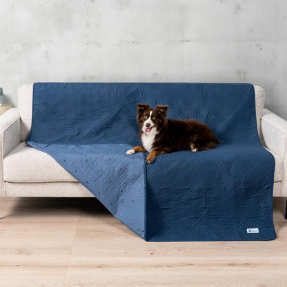 Waterproof Couch Cover for Dogs, Reversible Furniture Cover Sofa Protector for Pet Cat Bed, Washable Blanket Dog Cover for Couch Seat
