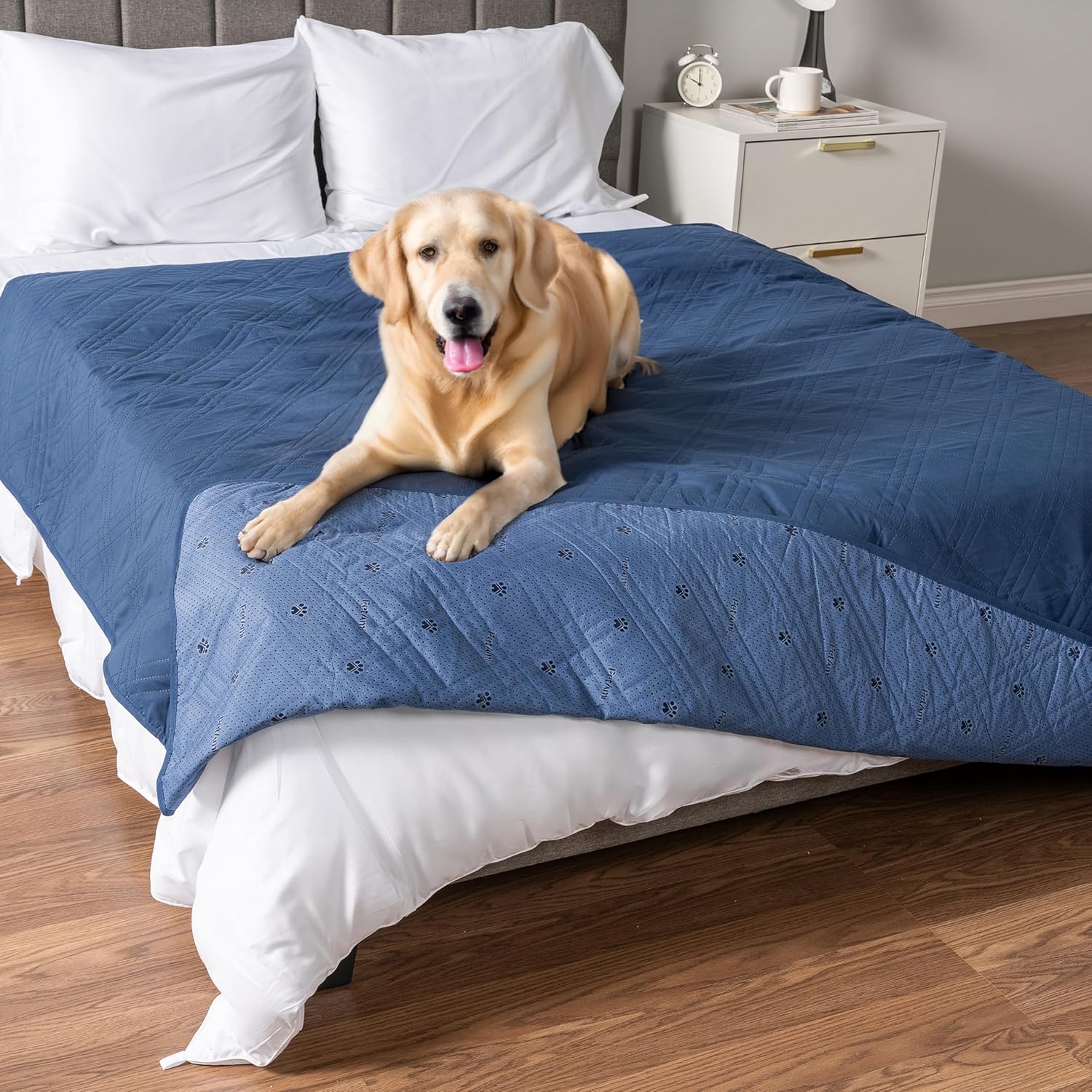 Waterproof Couch Cover for Dogs, Reversible Furniture Cover Sofa Protector for Pet Cat Bed, Washable Blanket Dog Cover for Couch Seat