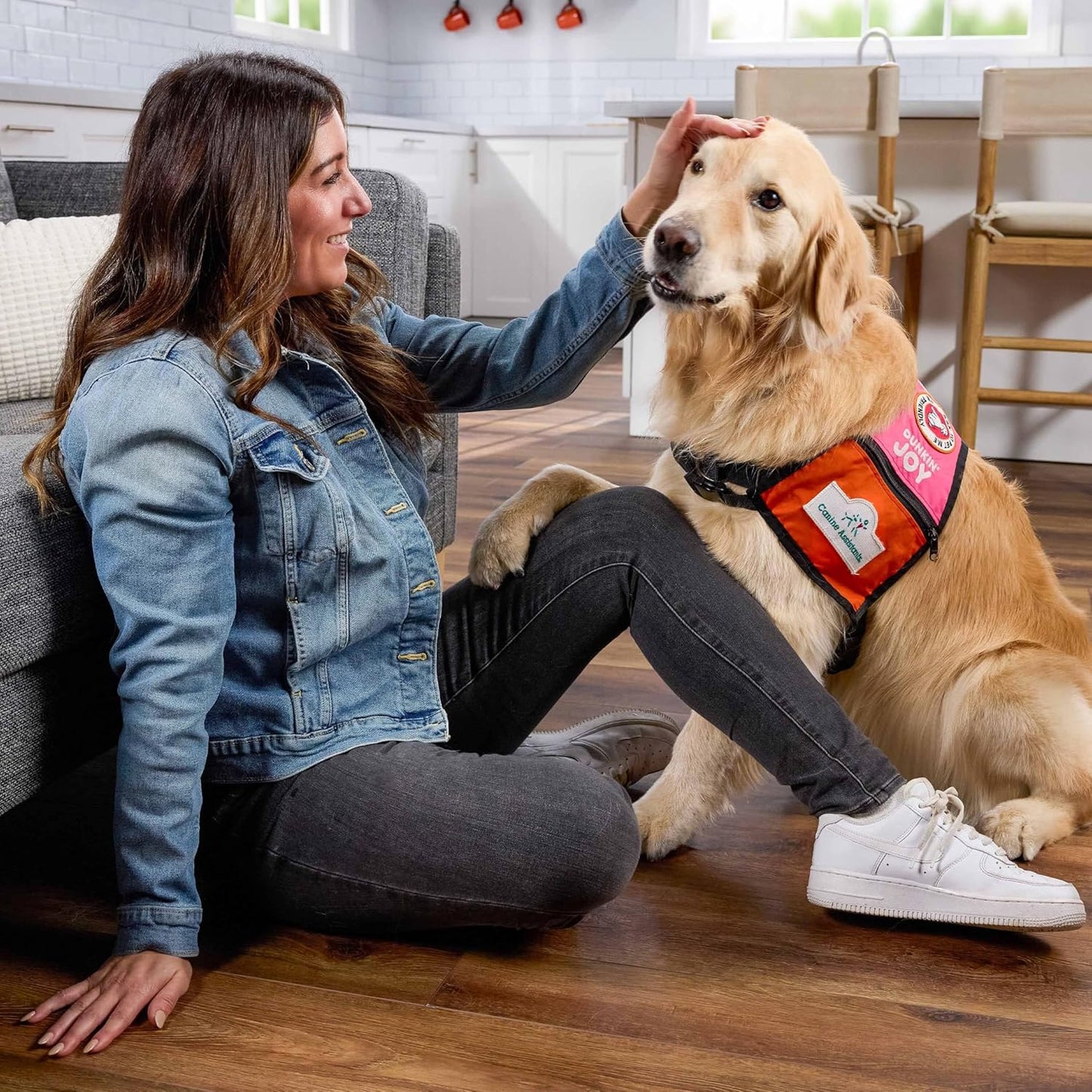 Dunkin' Vanilla Glaze Flavor Dog Biscuits with Other Natural Flavors, 8 Oz Bag