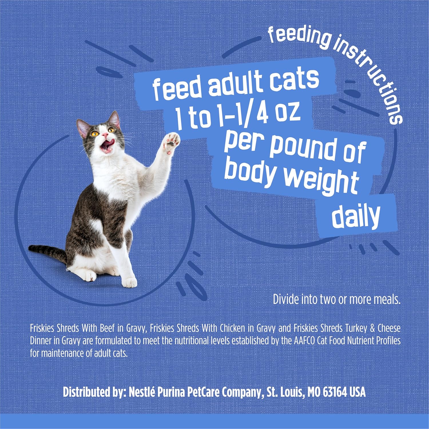 Purina  Gravy Wet Cat Food Variety Pack, Shreds with Beef, with Chicken, and Turkey and Cheese Dinner - (Pack of 24) 5.5 Oz. Cans