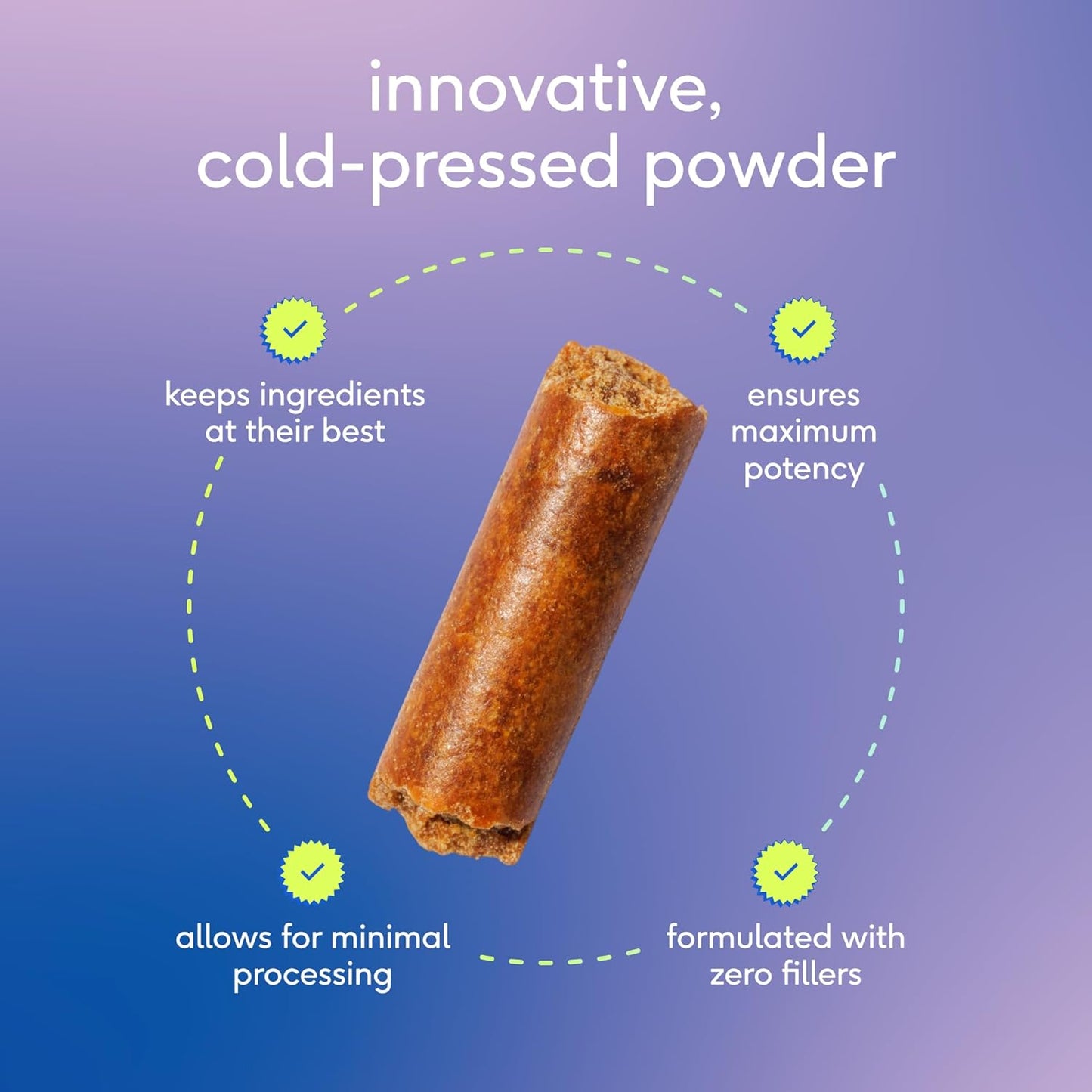 Gutwell Stress Support - Dog Anxiety Relief & Calming Treats - Tasty Food Topper for Dog Stress and Anxiety Relief - 60 Scoops