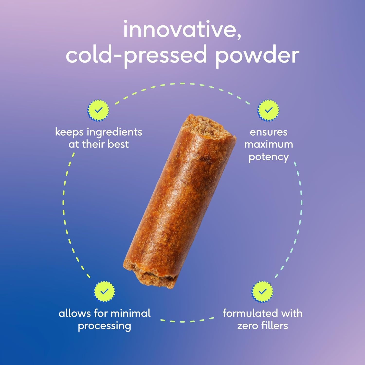 Gutwell Stress Support - Dog Anxiety Relief & Calming Treats - Tasty Food Topper for Dog Stress and Anxiety Relief - 60 Scoops