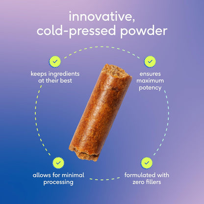 Gutwell Stress Support - Dog Anxiety Relief & Calming Treats - Tasty Food Topper for Dog Stress and Anxiety Relief - 60 Scoops