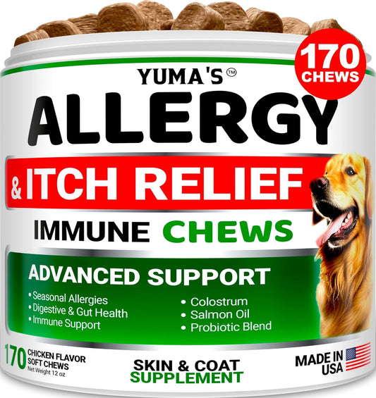 Dog Allergy & Itching Relief Chews (170 Treats)
