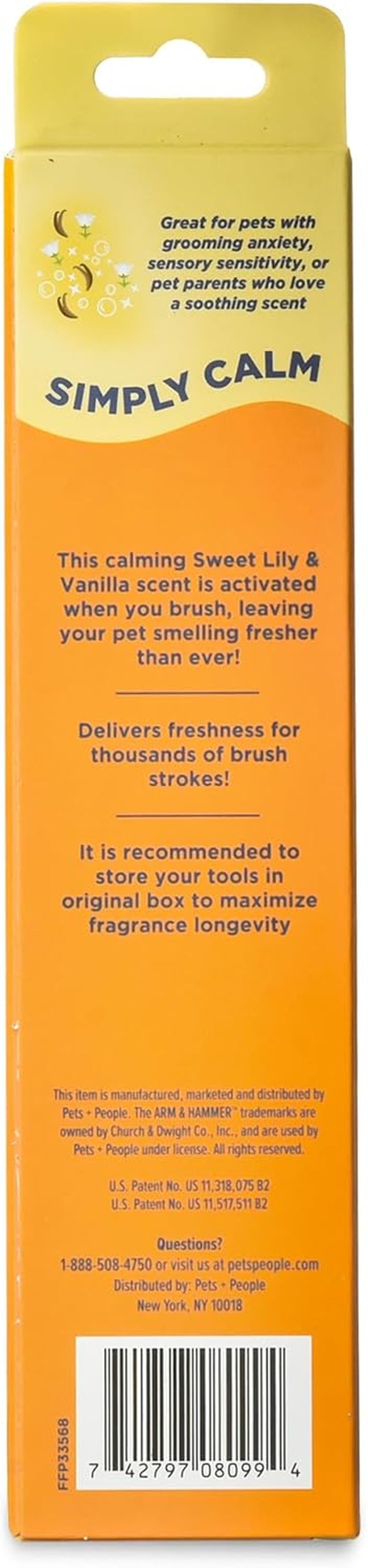 Arm & Hammer Deodorizing Pin & Bristle Dog Grooming Brush with Fragrance Transfer Technology – Scented 2-In-1 Dog Brush for Detangling & Shedding, Pet Brushes for Dogs